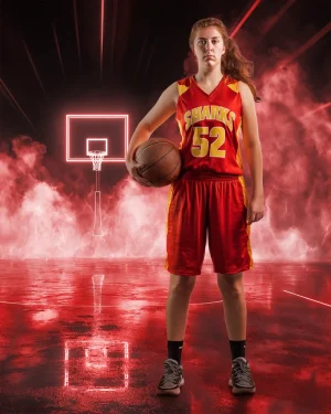 Charged Backboard - Digital Background