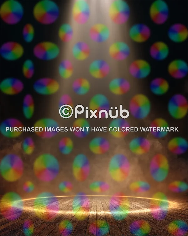 Center Stage Glow - Digital Background - Image 3