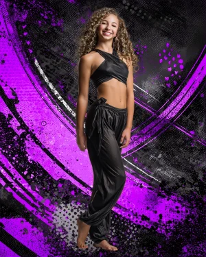 Grunge Paint Dance - Digital Background