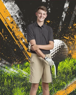 Grunge Paint Golf - Digital Background