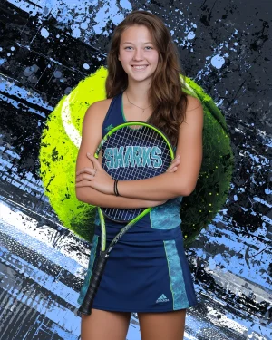 Grunge Paint Tennis - Digital Background