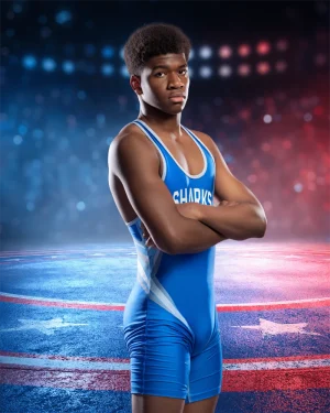 American Wrestling - Digital Background