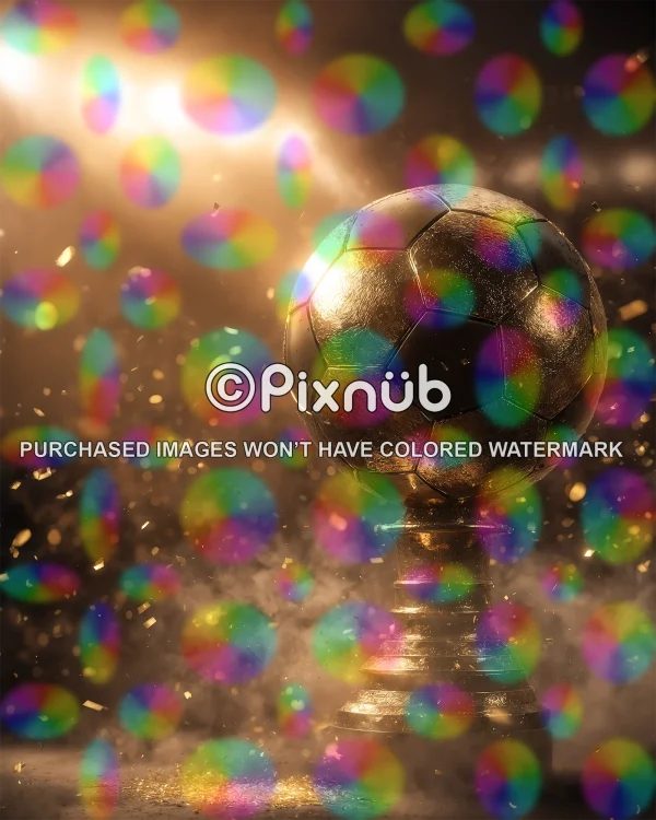 Soccer Trophy - Digital Background - Image 2