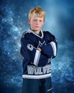 Abstract Hockey - Digital Background