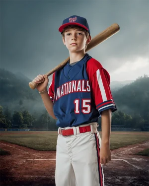 Baseball Forest - Digital Background