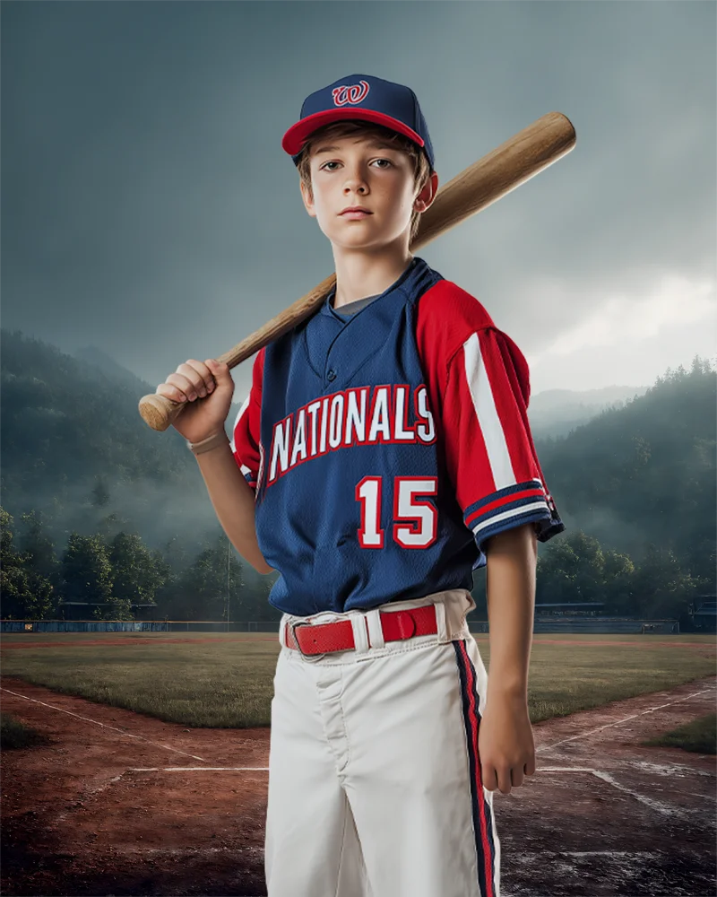 Baseball Forest - Digital Background