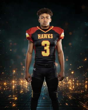 Bokeh Grid - Digital Background