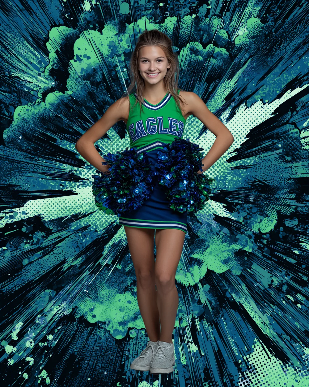 Comic Explosion - Digital Background