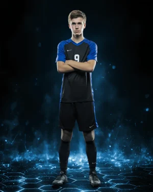 Soccer Smoke - Digital Background