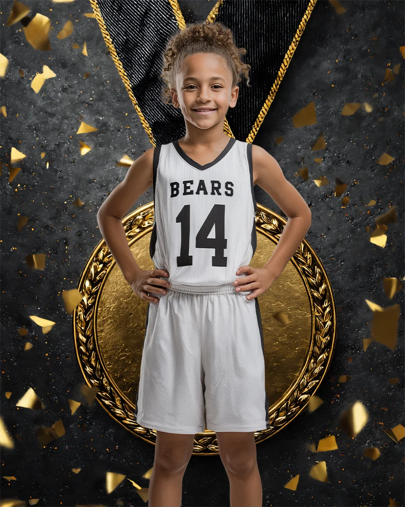 Gold Medal - Digital Background