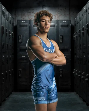 Iron Bay - Locker Room - Digital Background