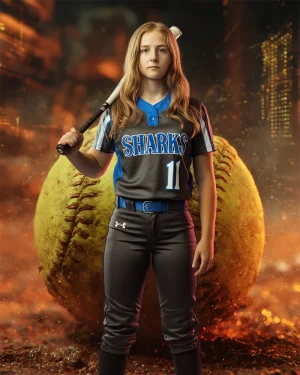 Molten Softball - Digital Background