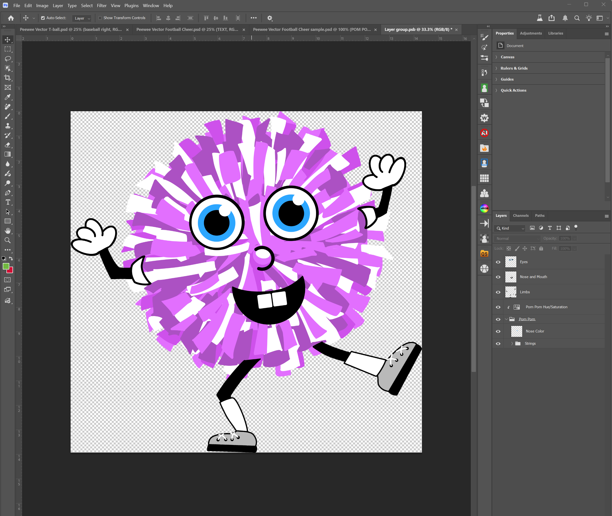 Peewee Vector Football/Cheer - Dynamic PSD/SPA Template - Image 14