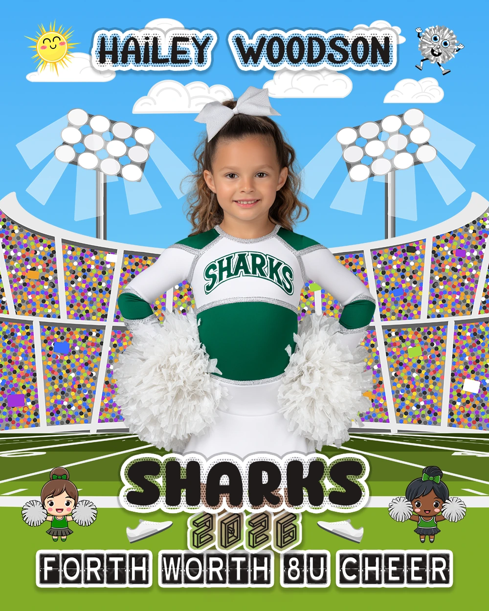 Peewee Vector Football/Cheer - Dynamic PSD/SPA Template - Image 8