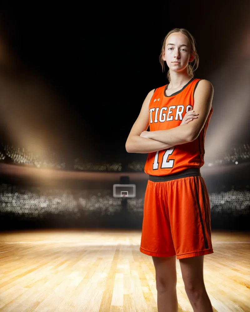 Polished Court - Digital Background - Image 2