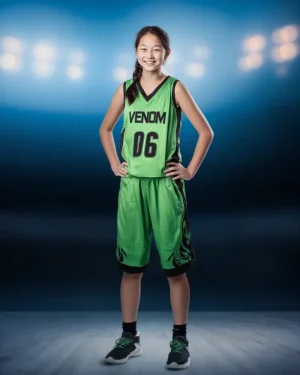 Court Glow - Digital Background