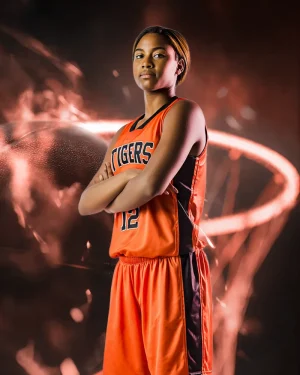 Fire Rim - Digital Background