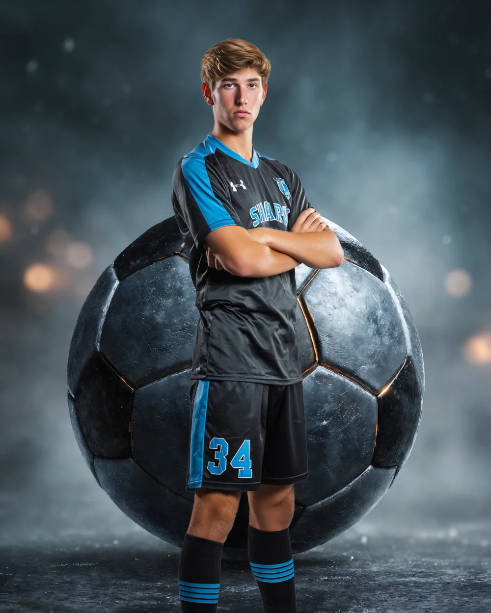 Iron Will Soccer - Digital Background