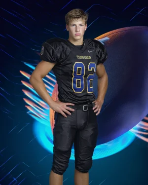 Football Charge - Digital Background