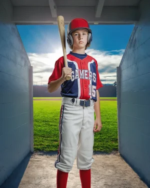 Play Ball Dugout - Digital Background