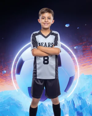 Cosmic Soccer - Digital Background