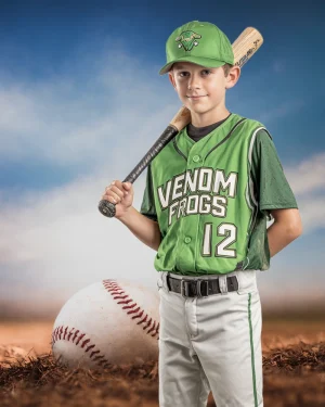 Baseball Horizon - Digital Background