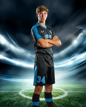 Sky Surge Soccer Stadium - Digital Background