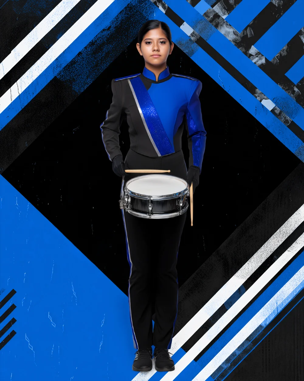 Stripe Focus - Digital Background