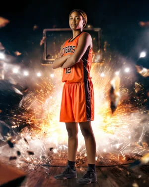 Court Detonation  - Digital Background